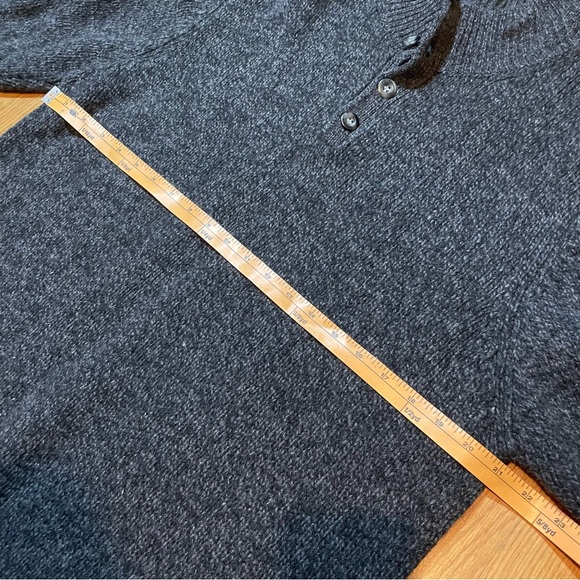 Men’s (L) LL Bean Wool sweater - Picture 4 of 7